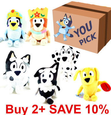 muffin bluey friends plush 8